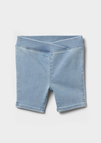 Denim Bisiklet Şortu
