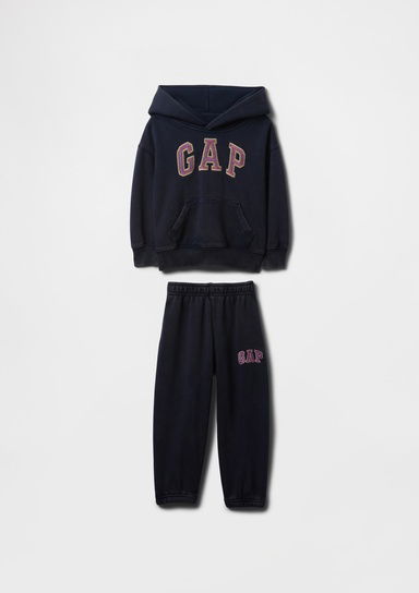 Vintage Soft Gap Logo Fleece Sweatshirt Outfit Set