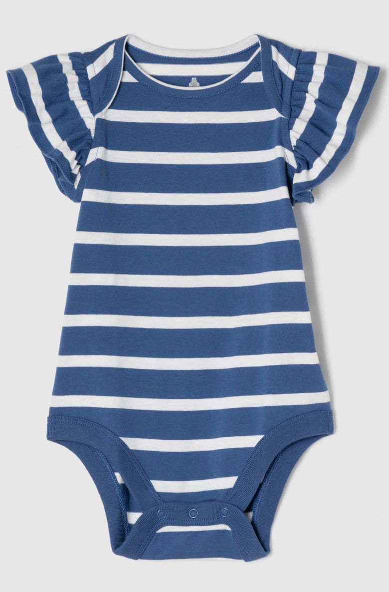  Mix and Match Fırfır Kollu Bodysuit