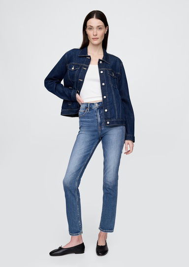 High Rise Cigarette Washwell™ Jean Pantolon