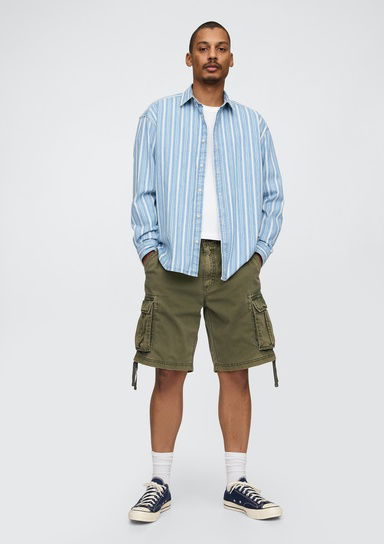 Twill Kargo Baggy Şort