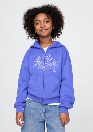 Gap Logo VintageSoft Fleece Fermuarlı Sweatshirt