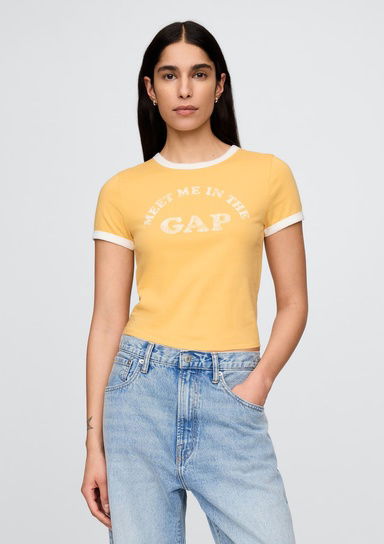 Gap Logo Crop T-Shirt