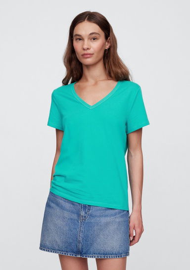V Yaka T-Shirt