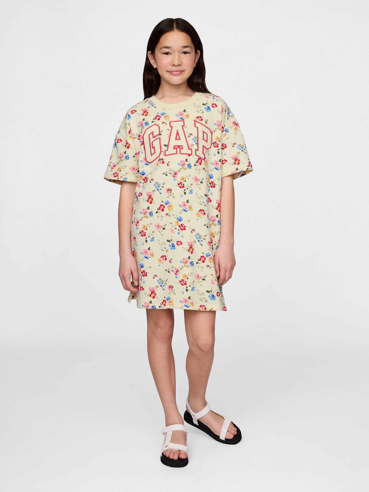 Oversized Gap Logo Fransız Havlu Kumaş Elbise product image