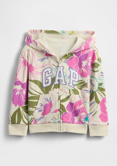 Gap Logo Fermuarlı Relaxed Sweatshirt