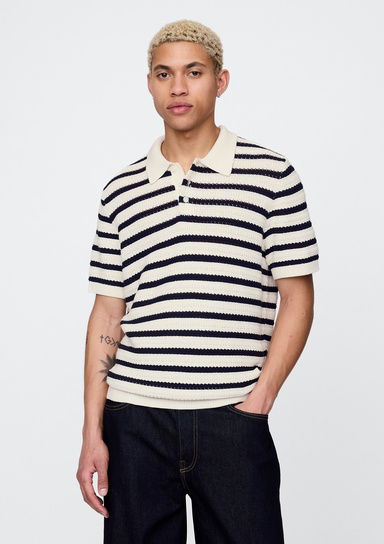 Örgü Polo T-Shirt