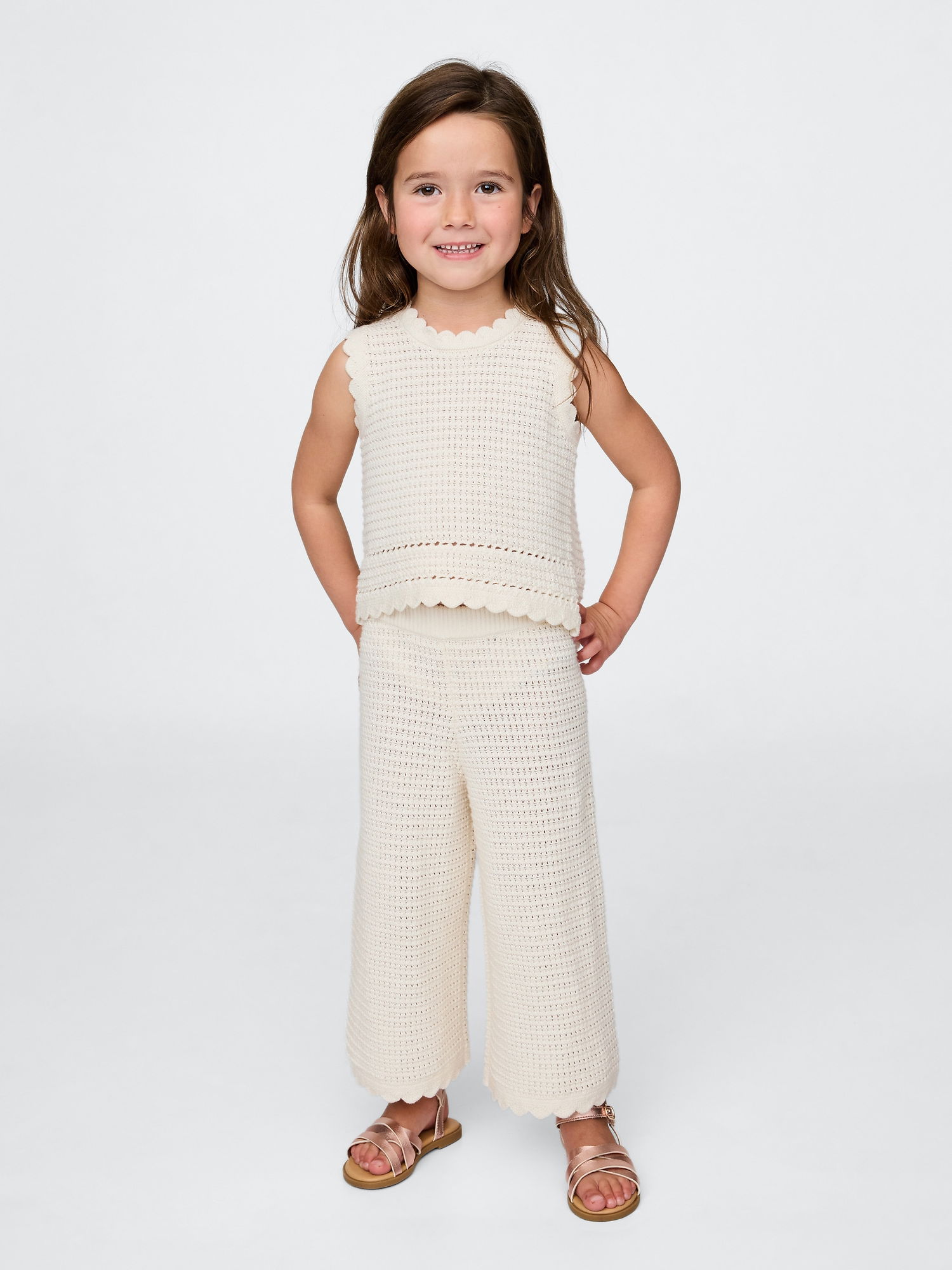 Örgü Wide-Leg Pantolon product image