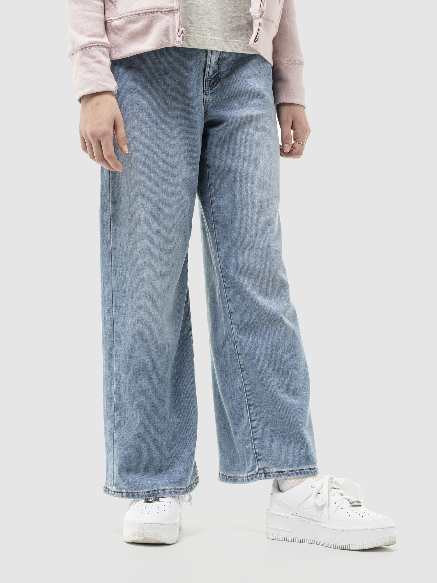 High Rise Supersoft Wide-Leg Jean Pantolon product image