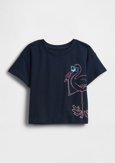 Mix & Match Relaxed Grafik T-Shirt