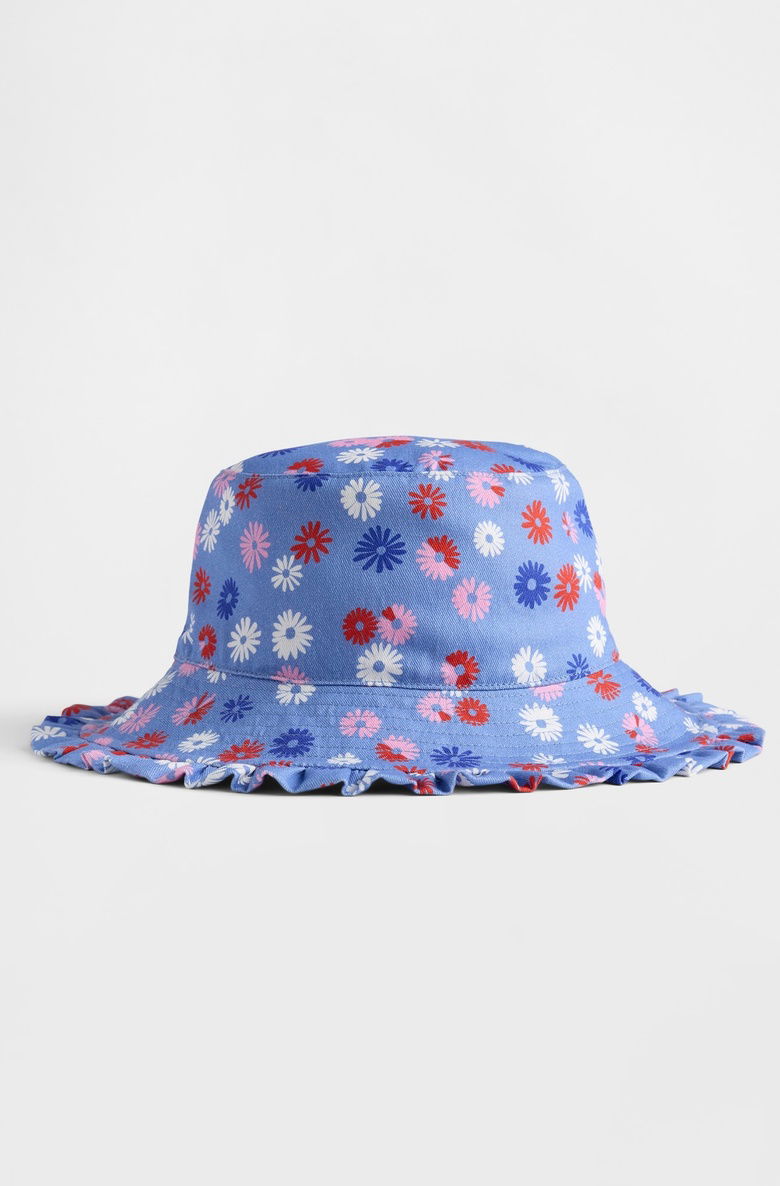  Çiçek Desenli Bucket şapka