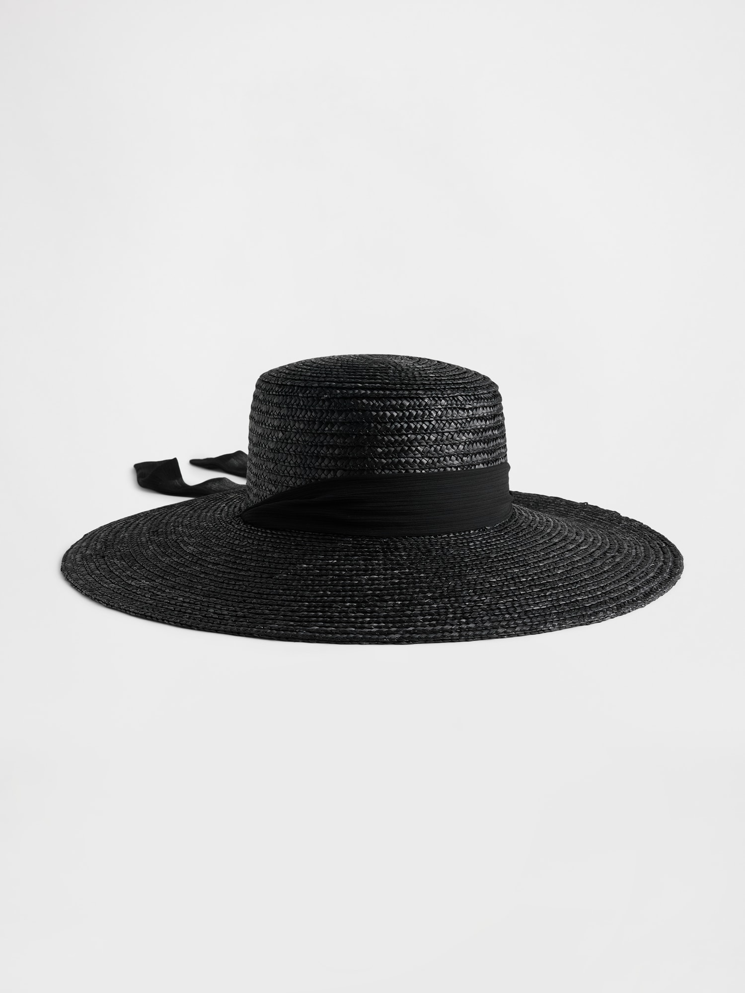Geniş Kenarlı Hasır Şapka product image