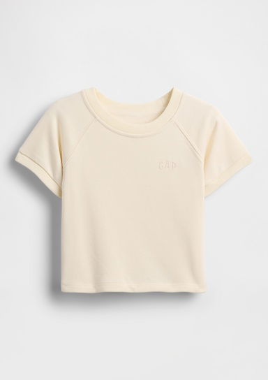 Gap Logo Fransız Havlu Kumaş Bisiklet Yaka T-Shirt