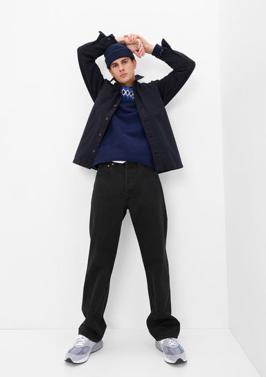%100 Organik Pamuk 90s Loose Jean Pantolon