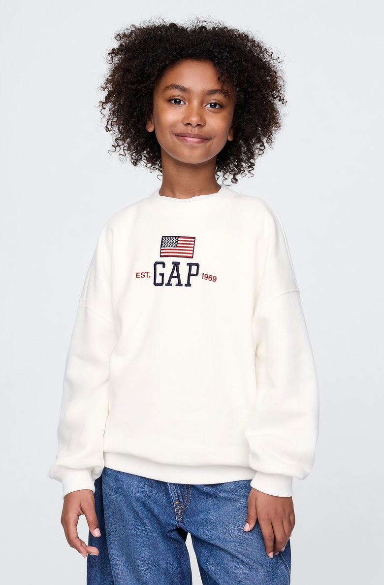  Gap Logo Vintage Soft Americana Sweatshirt
