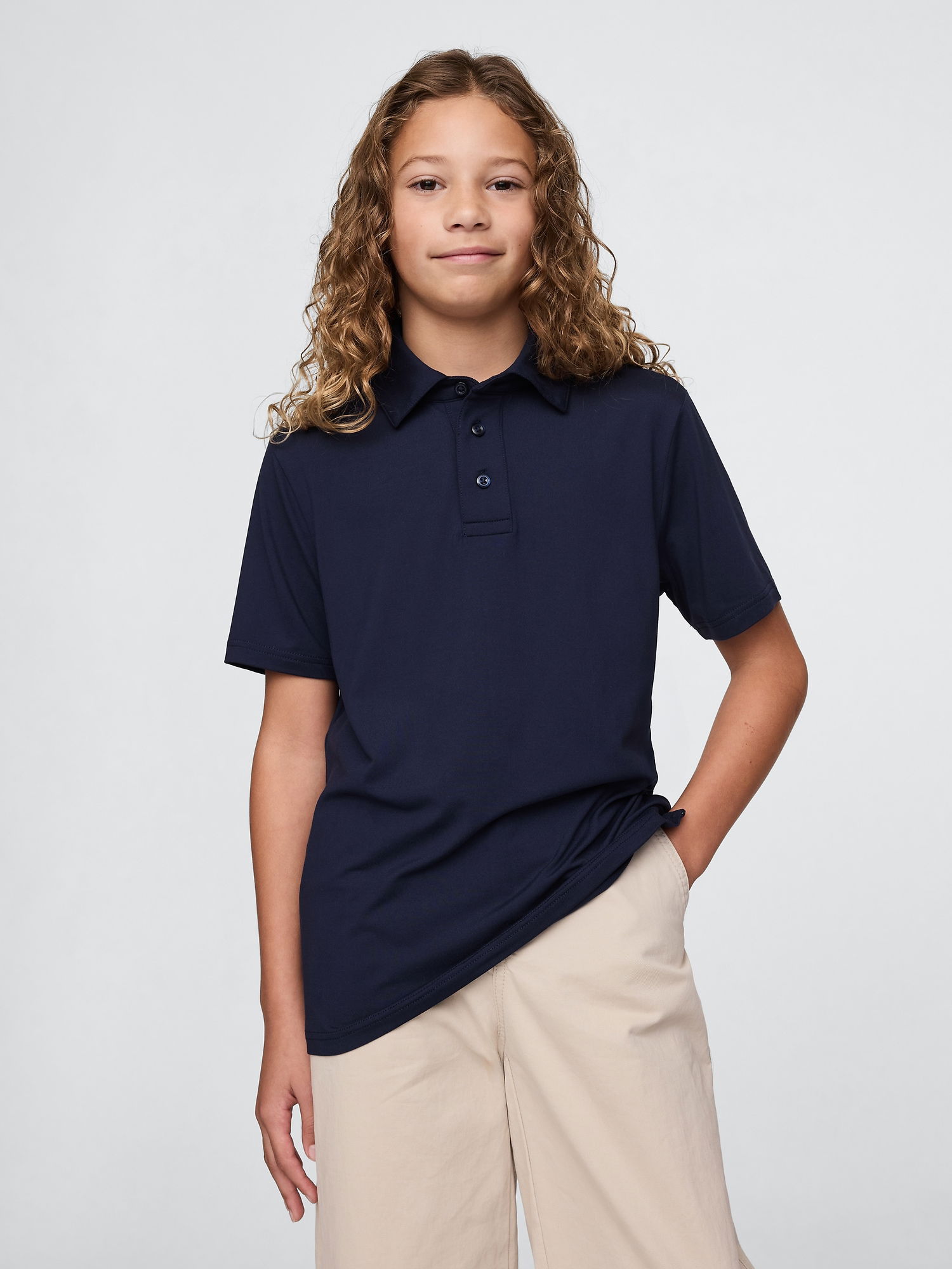 GapFit Tech Performans Polo T-Shirt product image