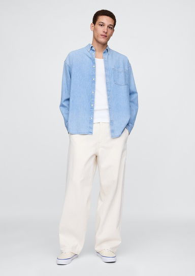 Baggy Carpenter Jean Pantolon