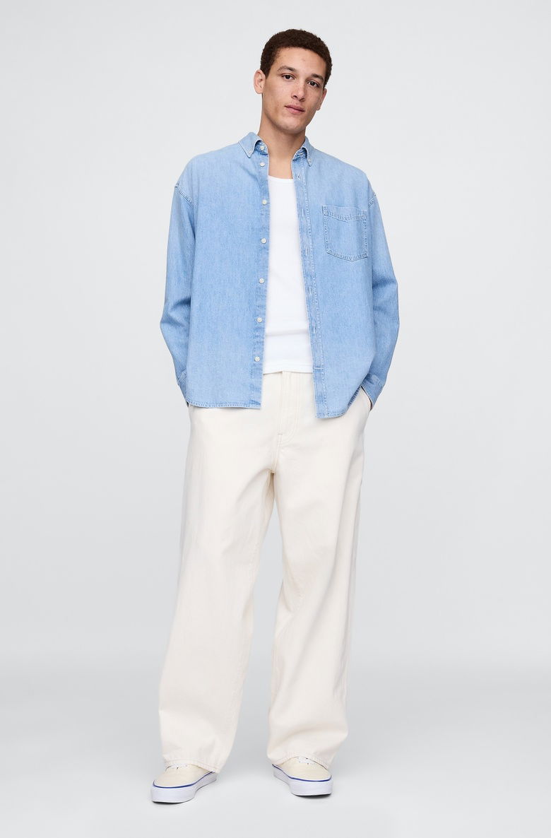  Baggy Carpenter Jean Pantolon