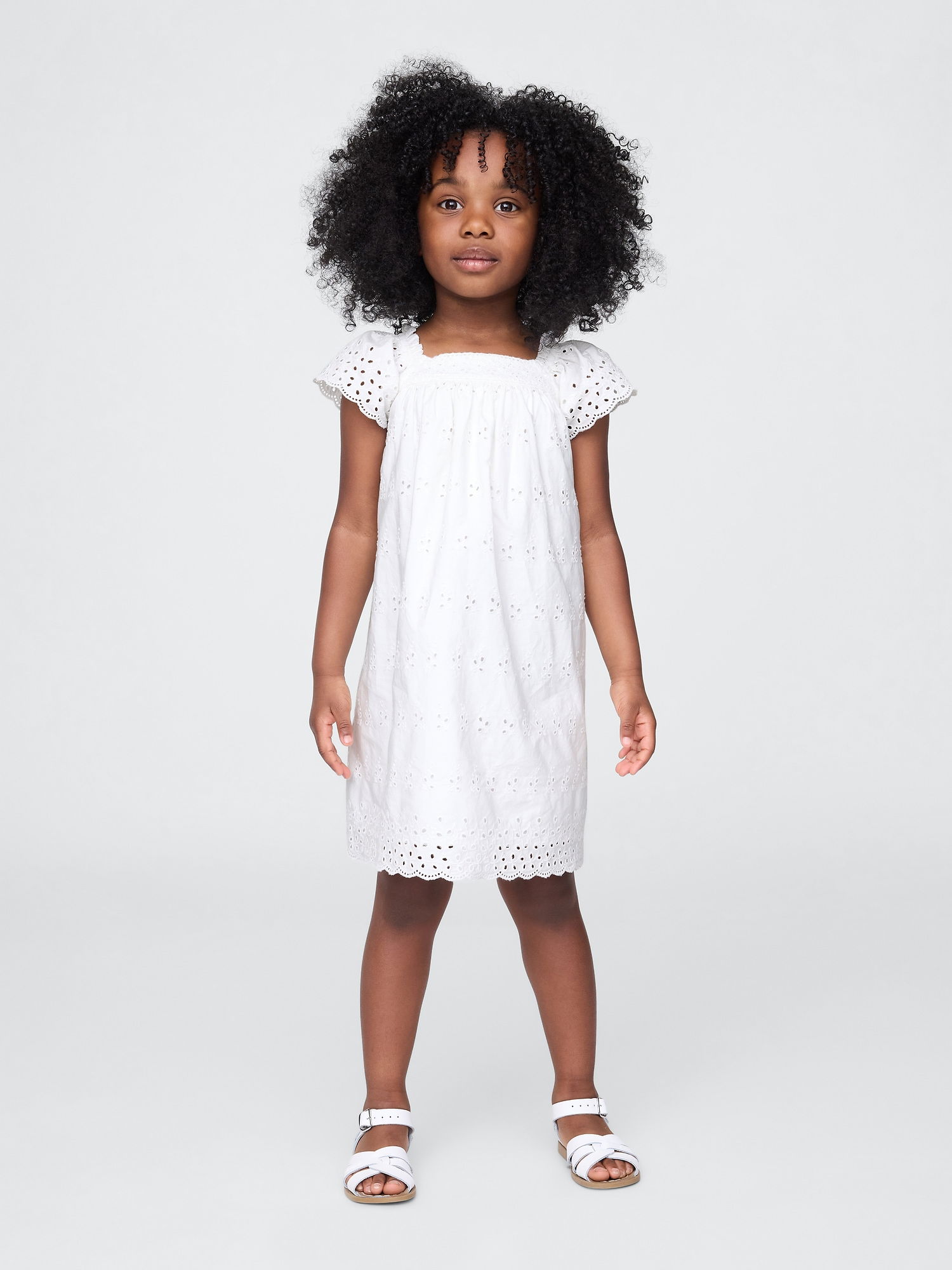 Gap × DÔEN Eyelet Elbise product image