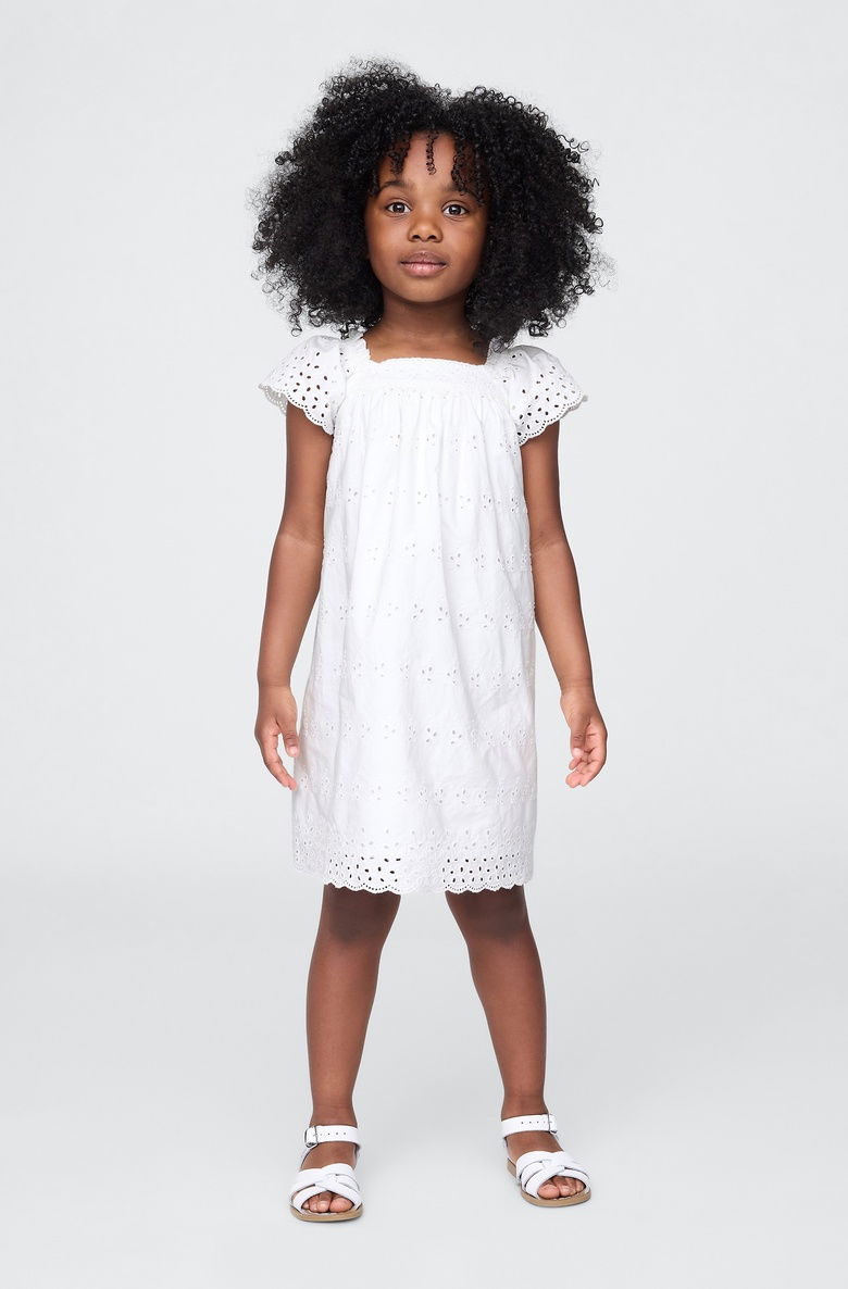  Gap × DÔEN Eyelet Elbise