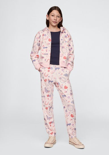 Gap Logo Fransız Havlu Kumaş Jogger Eşofman Altı