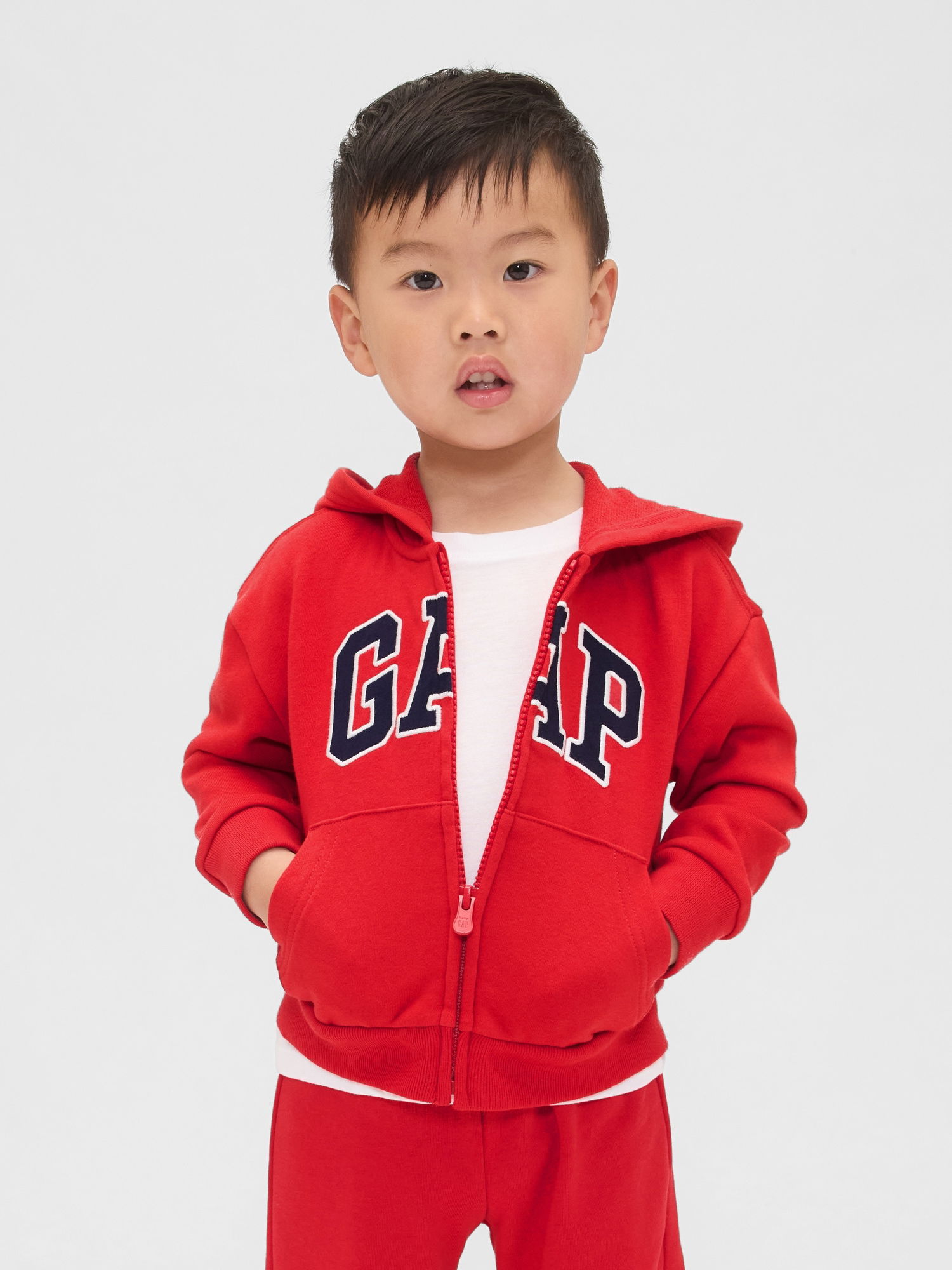 Gap Logo Relaxed Fermuarlı Sweatshirt product image