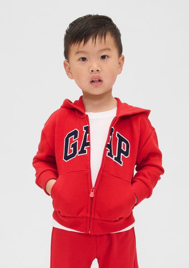 Gap Logo Relaxed Fermuarlı Sweatshirt