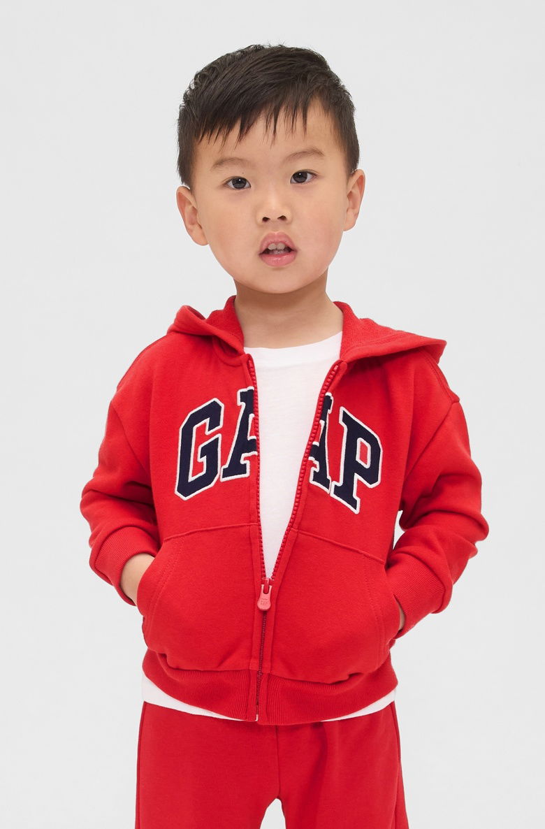 Gap Logo Relaxed Fermuarlı Sweatshirt