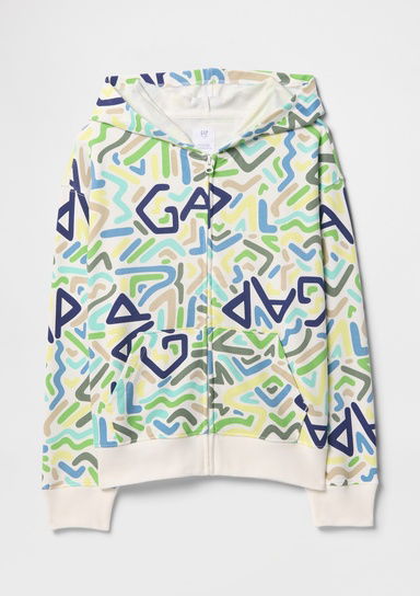 Havlu Kumaş Relaxed Fermuarlı Sweatshirt