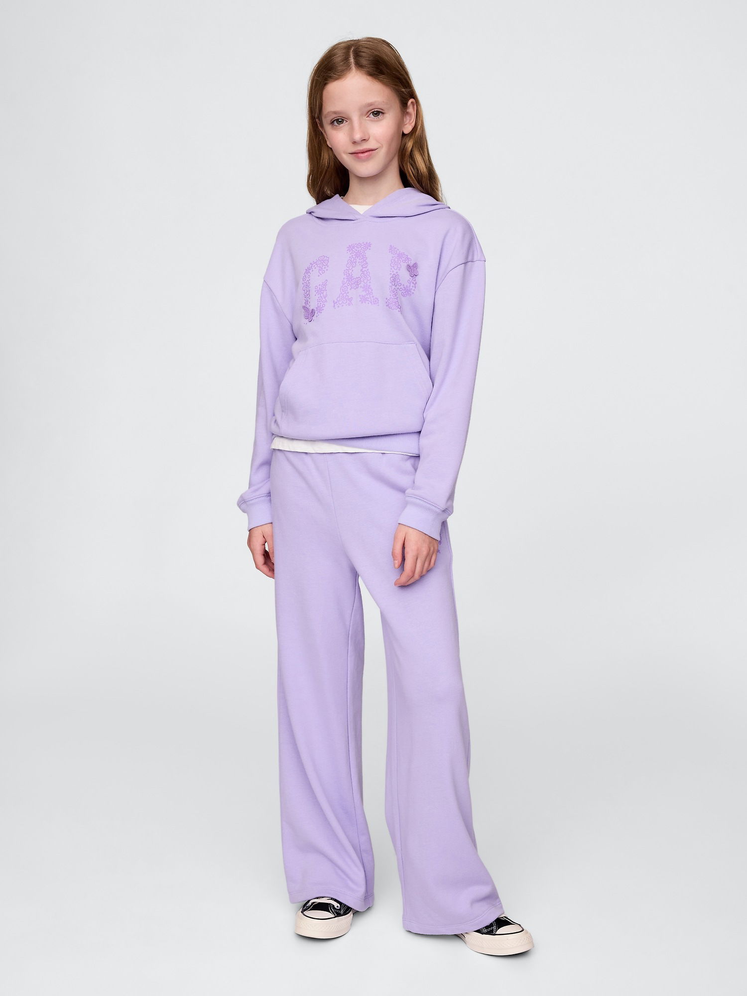 Relaxed Wide Leg Fransız Havlu Kumaşı Eşofman Altı product image