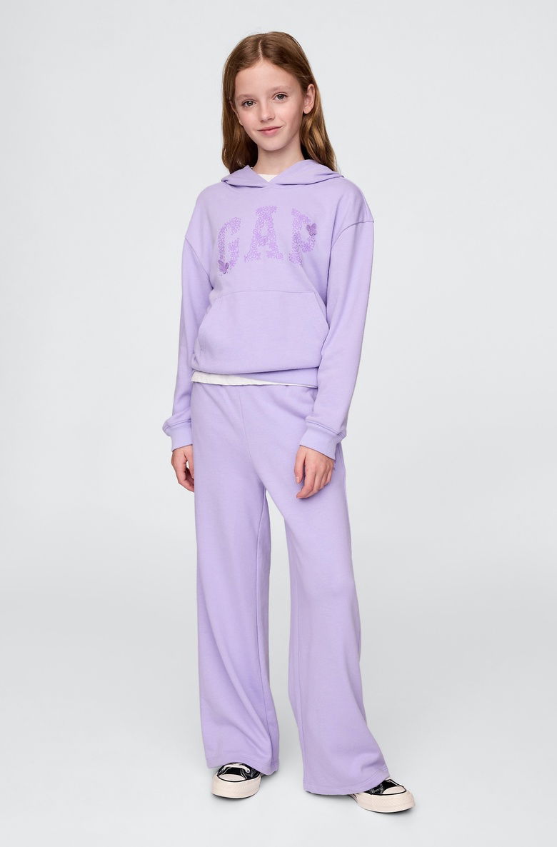  Relaxed Wide Leg Fransız Havlu Kumaşı Eşofman Altı