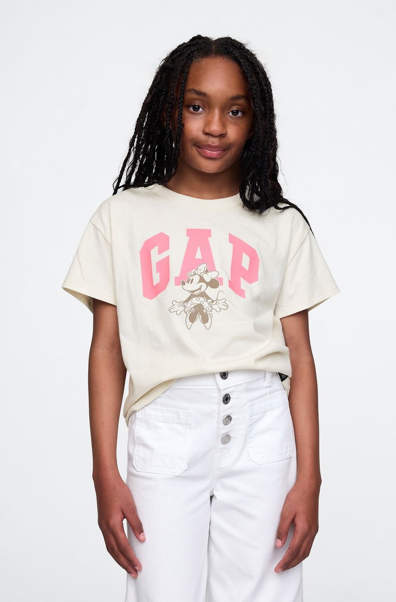  Gap Logo Disney Minnie Mouse Grafikli T-Shirt