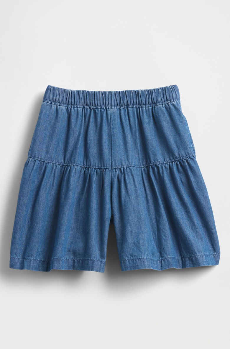  Pull-On Culotte Şort