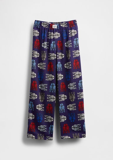Kids Star Wars Geri Dönüştürülmüş Flannel PJ Pantolon