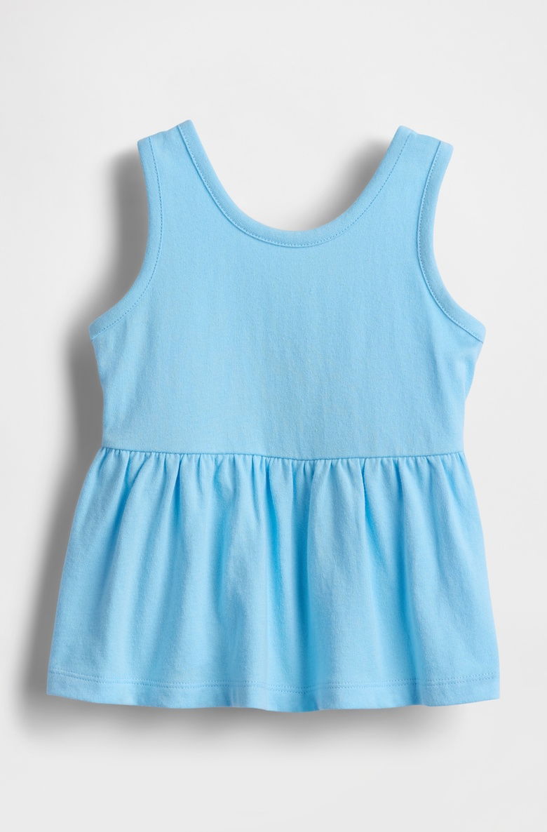  Baby & Toddler Fiyonk Sırt Peplum Üst