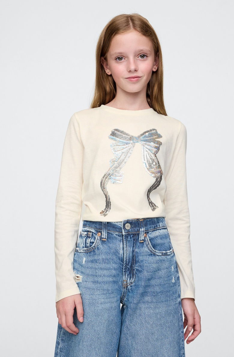  Pullu Grafikli T-Shirt