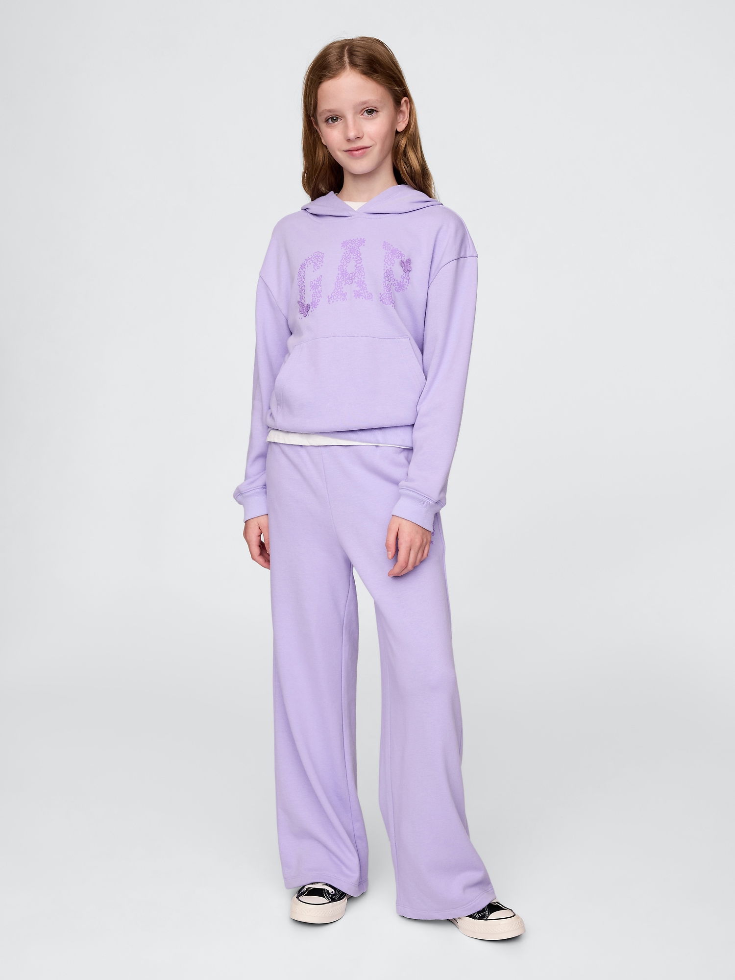 Relaxed Wide Leg Fransız Havlu Kumaşı Eşofman Altı product image