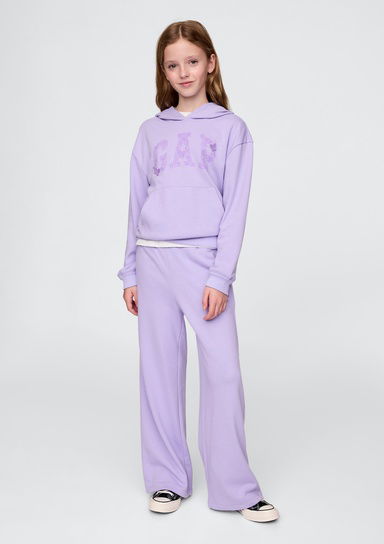 Relaxed Wide Leg Fransız Havlu Kumaşı Eşofman Altı