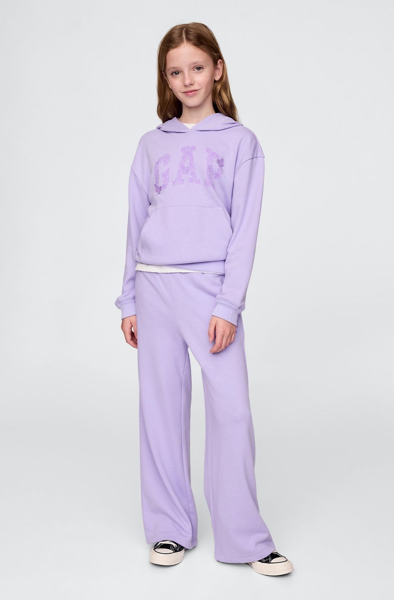  Relaxed Wide Leg Fransız Havlu Kumaşı Eşofman Altı