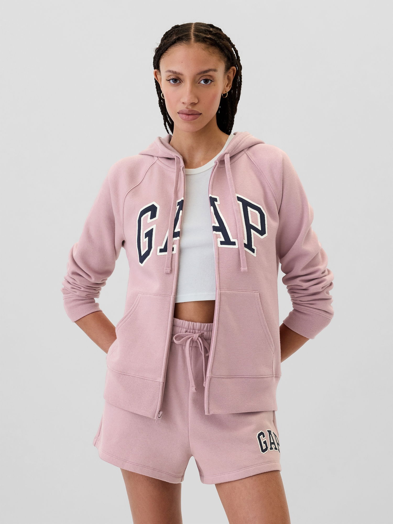 Gap Logo Fleece Fermuarlı Sweatshirt product image