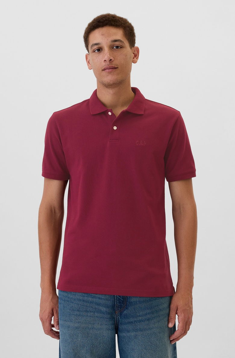  Gap Logo Piqué Polo Yaka T-Shirt