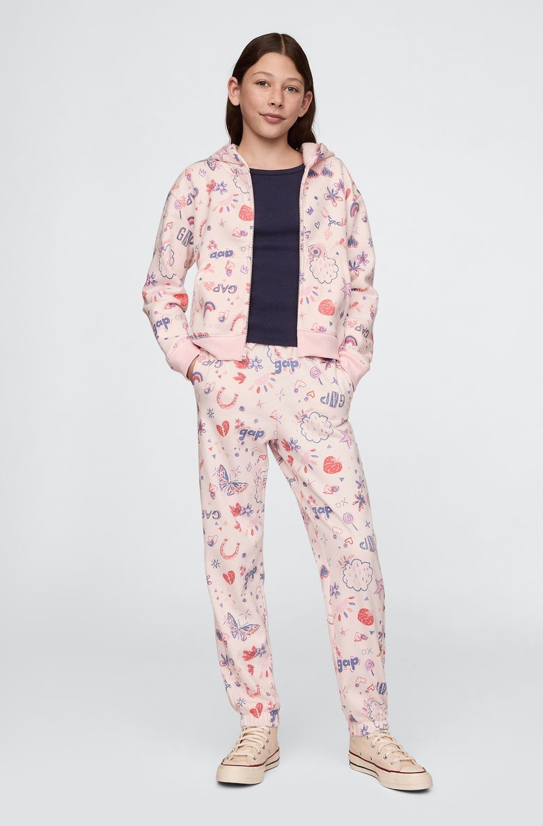  Gap Logo Fransız Havlu Kumaş Jogger Eşofman Altı
