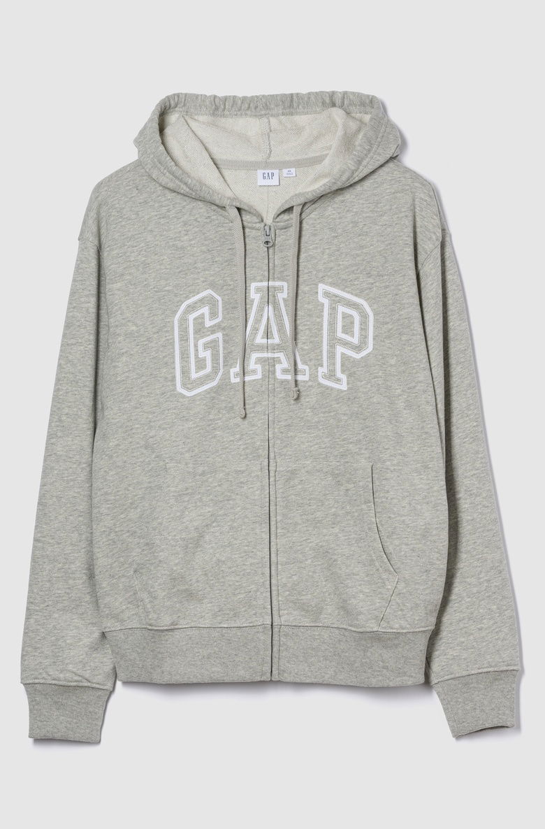  Gap Logo Relaxed Fermuarlı Sweatshirt