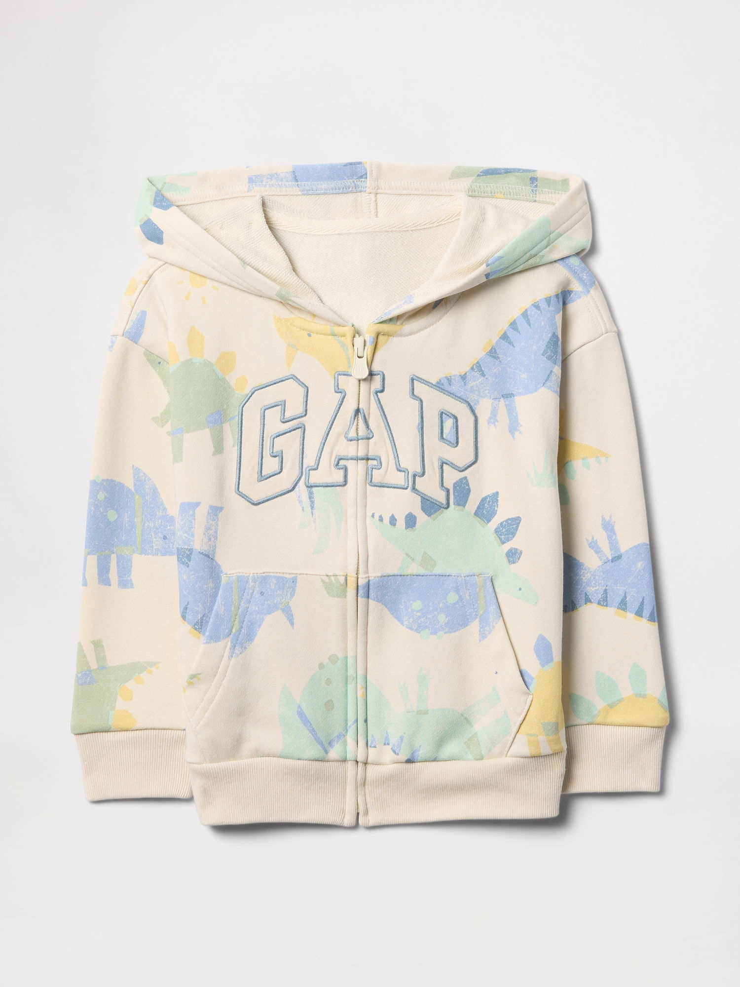 Gap Logo Relaxed Havlu Kumaş Fermuarlı Sweatshirt product image