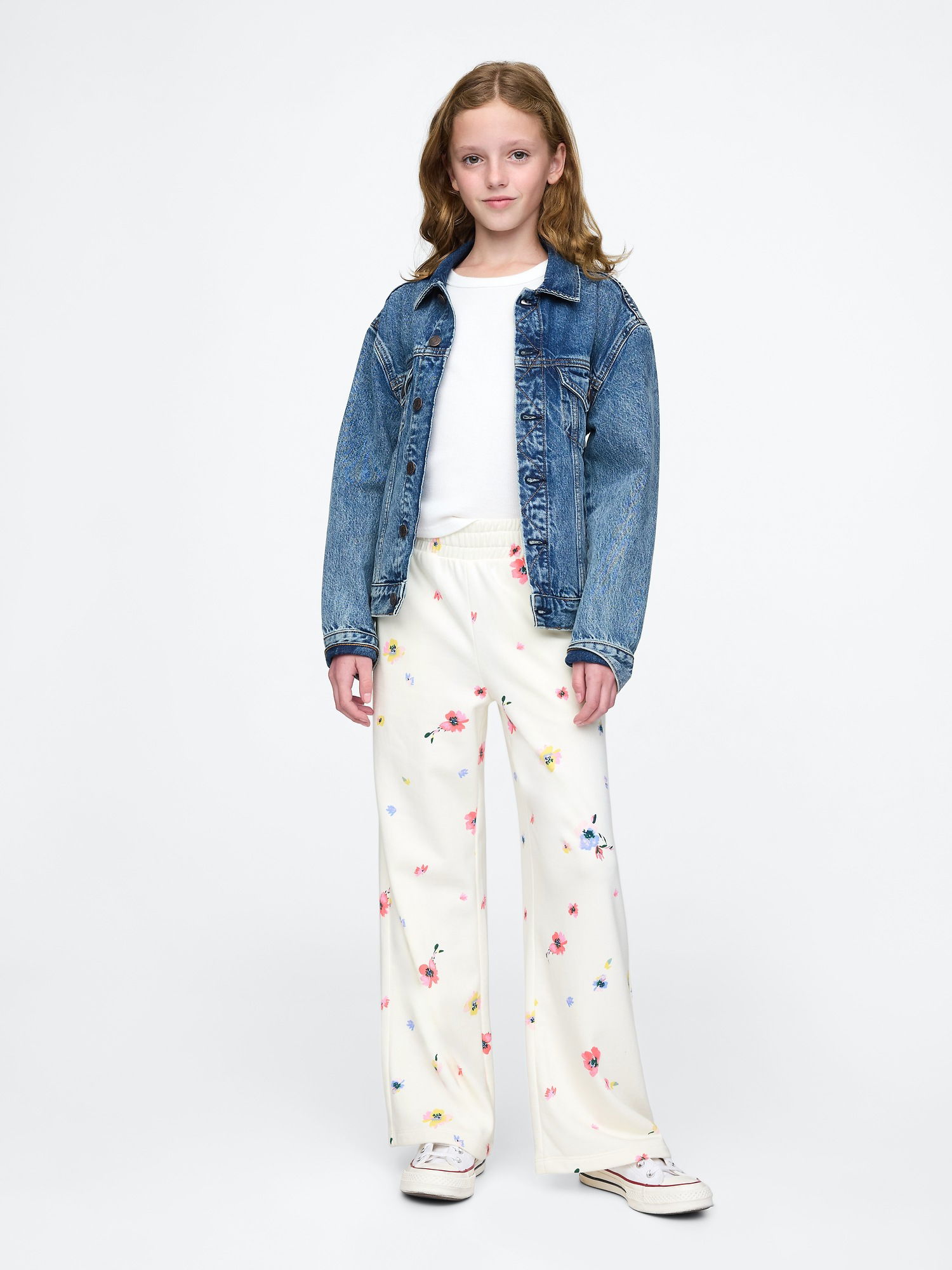 Relaxed Wide Leg Fransız Havlu Kumaşı Eşofman Altı product image