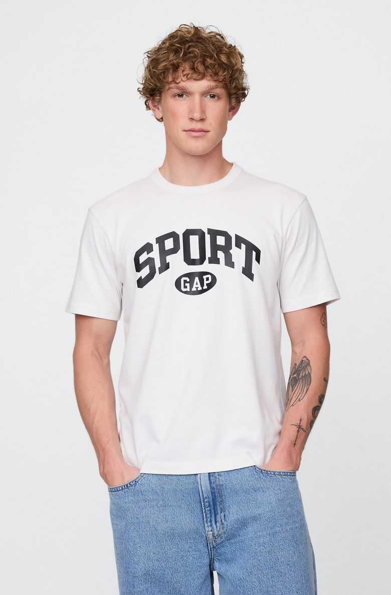  Gap Spor Logo Relaxed T-Shirt