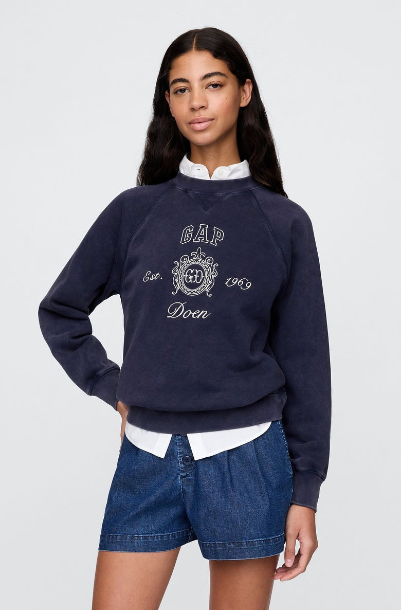  Gap × DÔEN Vintage Soft Gap Logo Sweatshirt