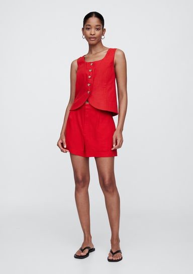 V-Linen Plise