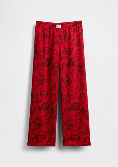 Kids Marvel Geri Dönüştürülmüş Flannel Pijama Pantolon
