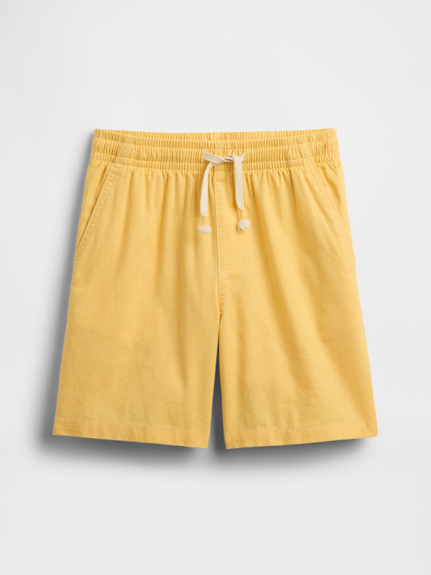 Keten Karışımlı Relaxed Şort product image